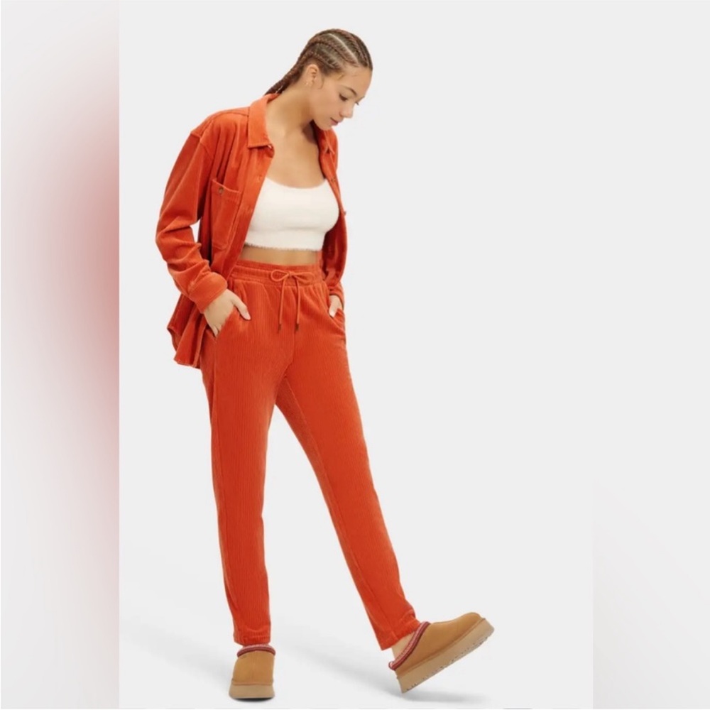 Ugg Orange Corduroy Set